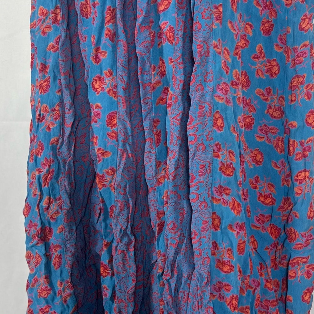 April Cornell Vintage sleeveless gored skirt maxidress M - Picture 8 of 11